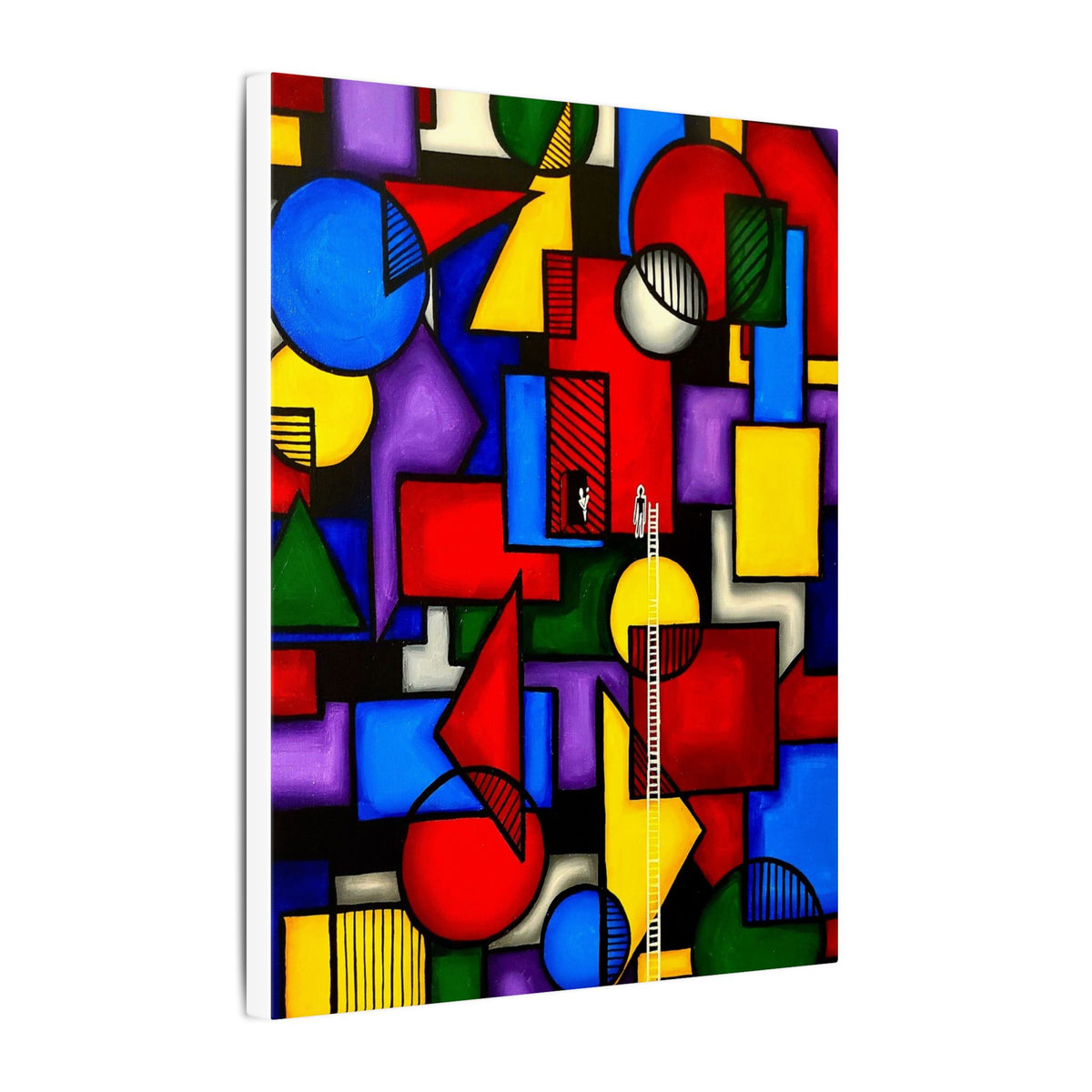 Climbing Squares — Canvas
