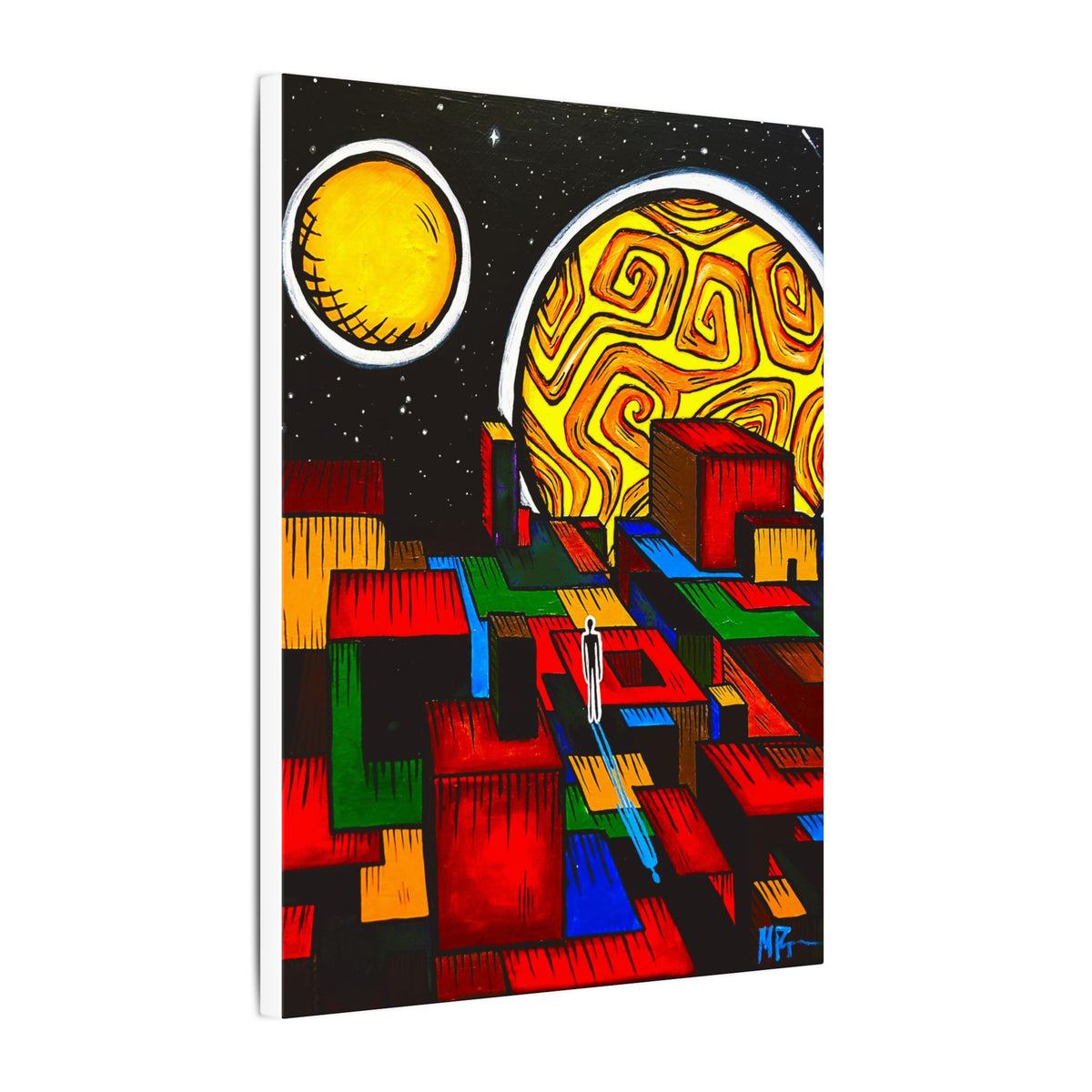 New Square World — Canvas