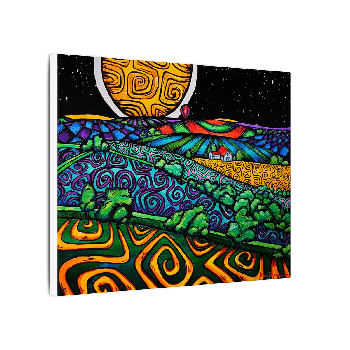 Hot Air Balloon — Canvas