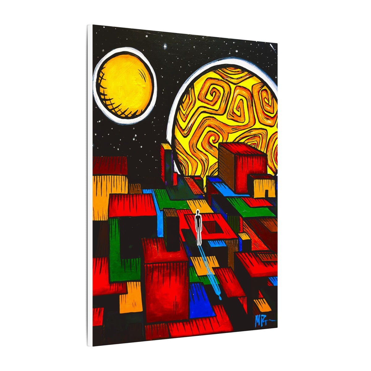 New Square World — Canvas