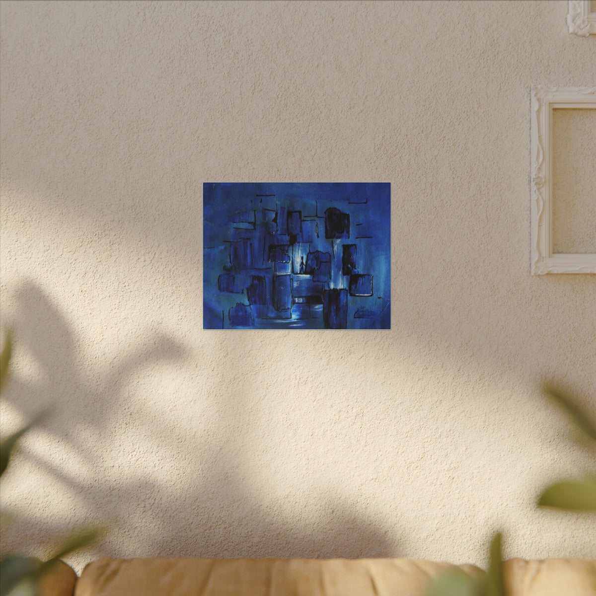 Blue Squares — Canvas