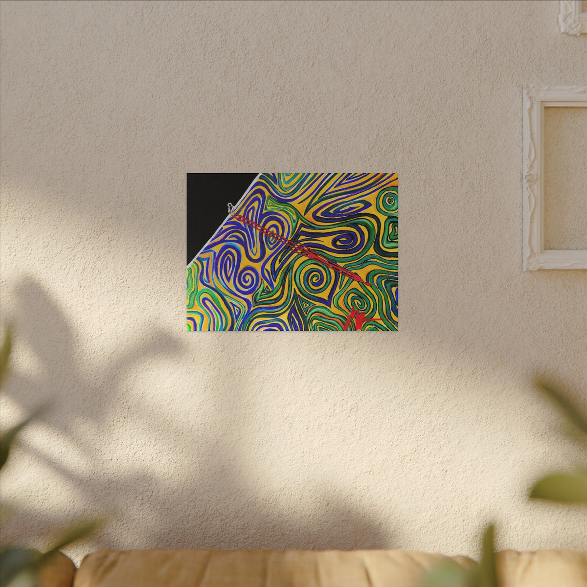 Looking Over the Edge — Canvas
