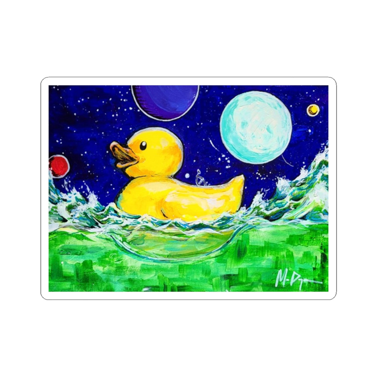 Rubber Duck — Sticker