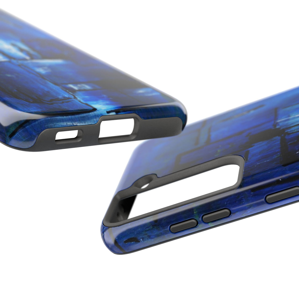 Blue Squares — Phone Case