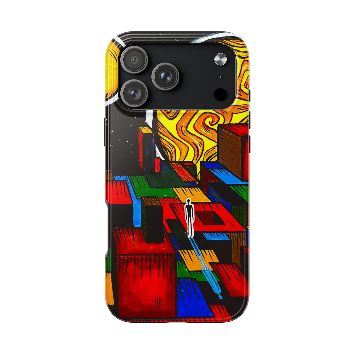 New Square World — Phone Case