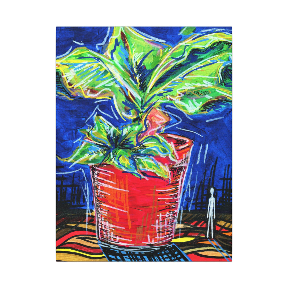 Banana Plant — Canvas