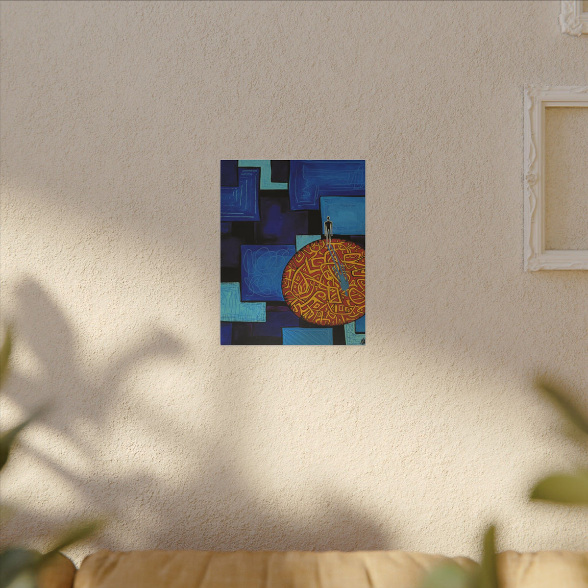 Message on the Moon — Canvas