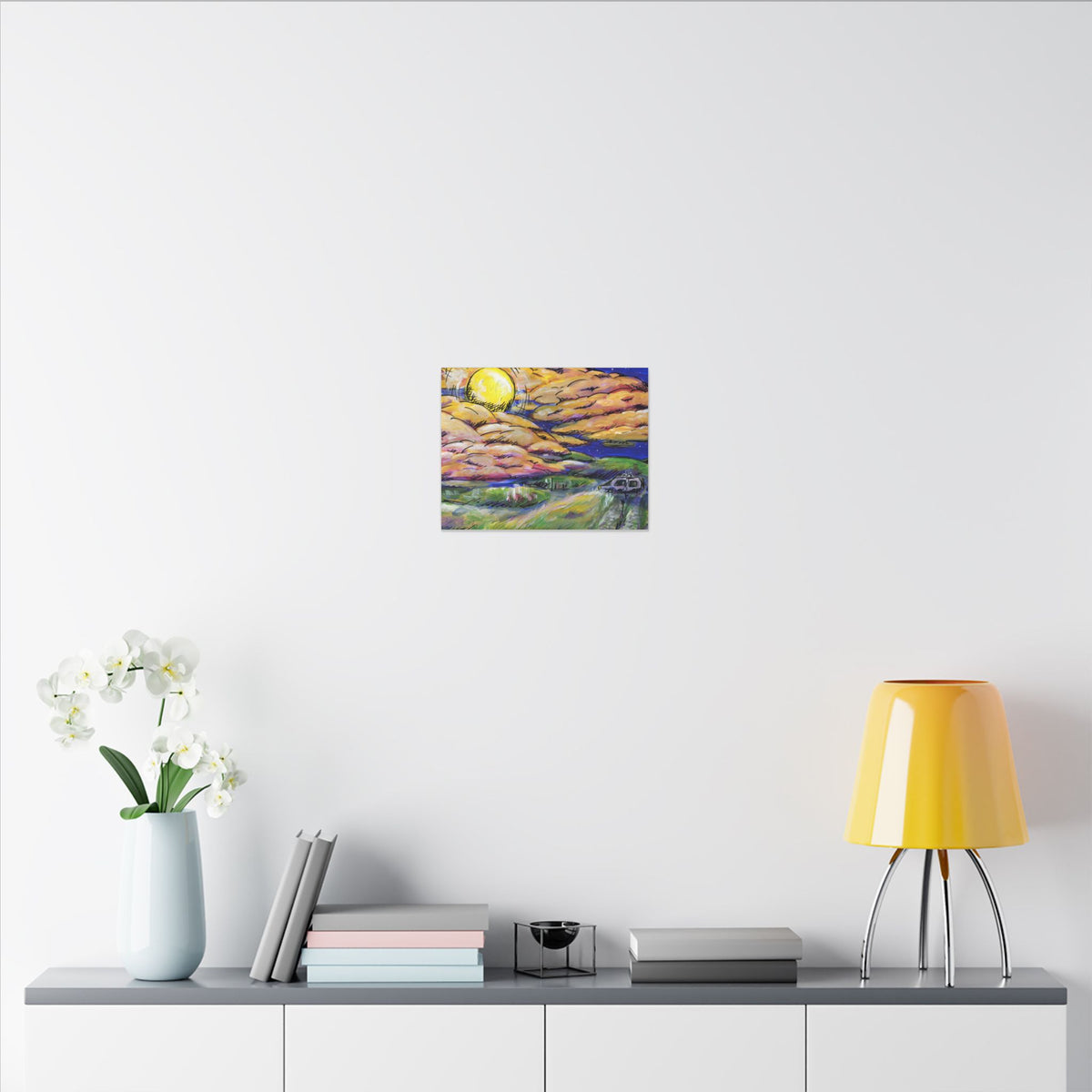 Car and Rabbit — Canvas