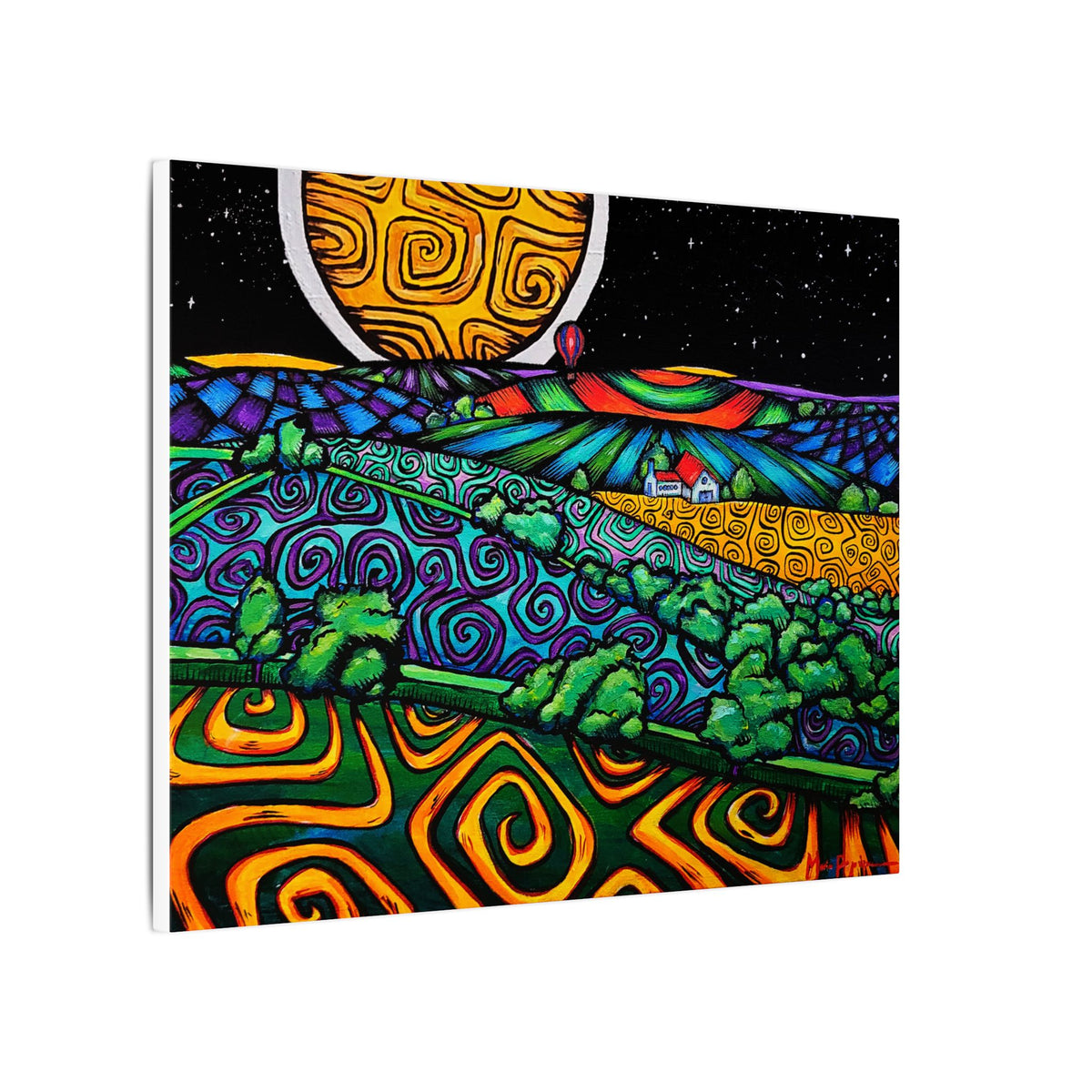 Hot Air Balloon — Canvas