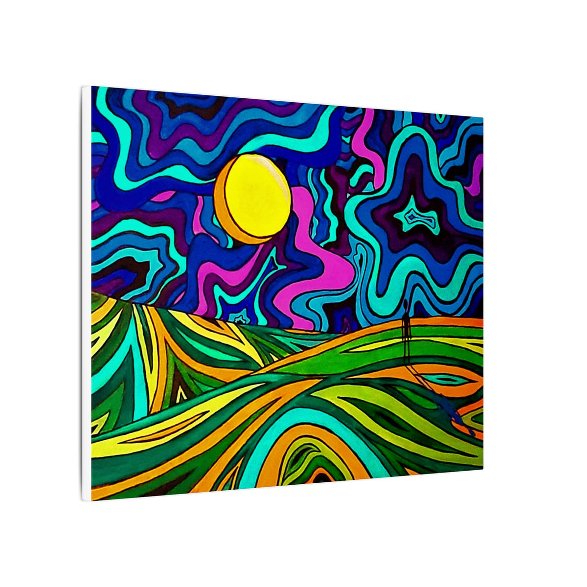 Trippy Landscape — Canvas