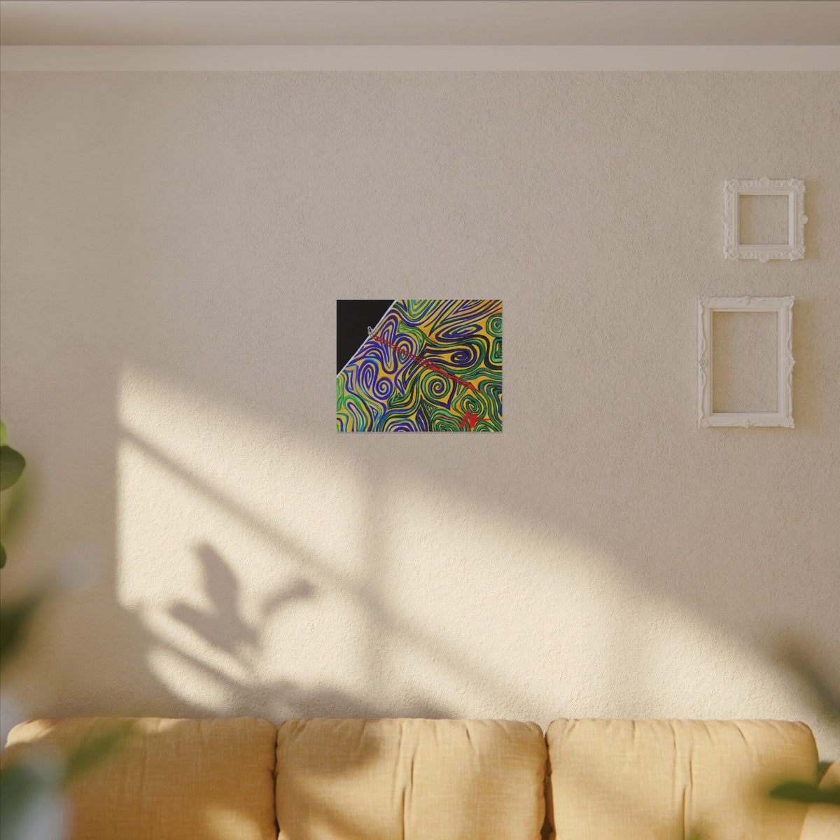 Looking Over the Edge — Canvas