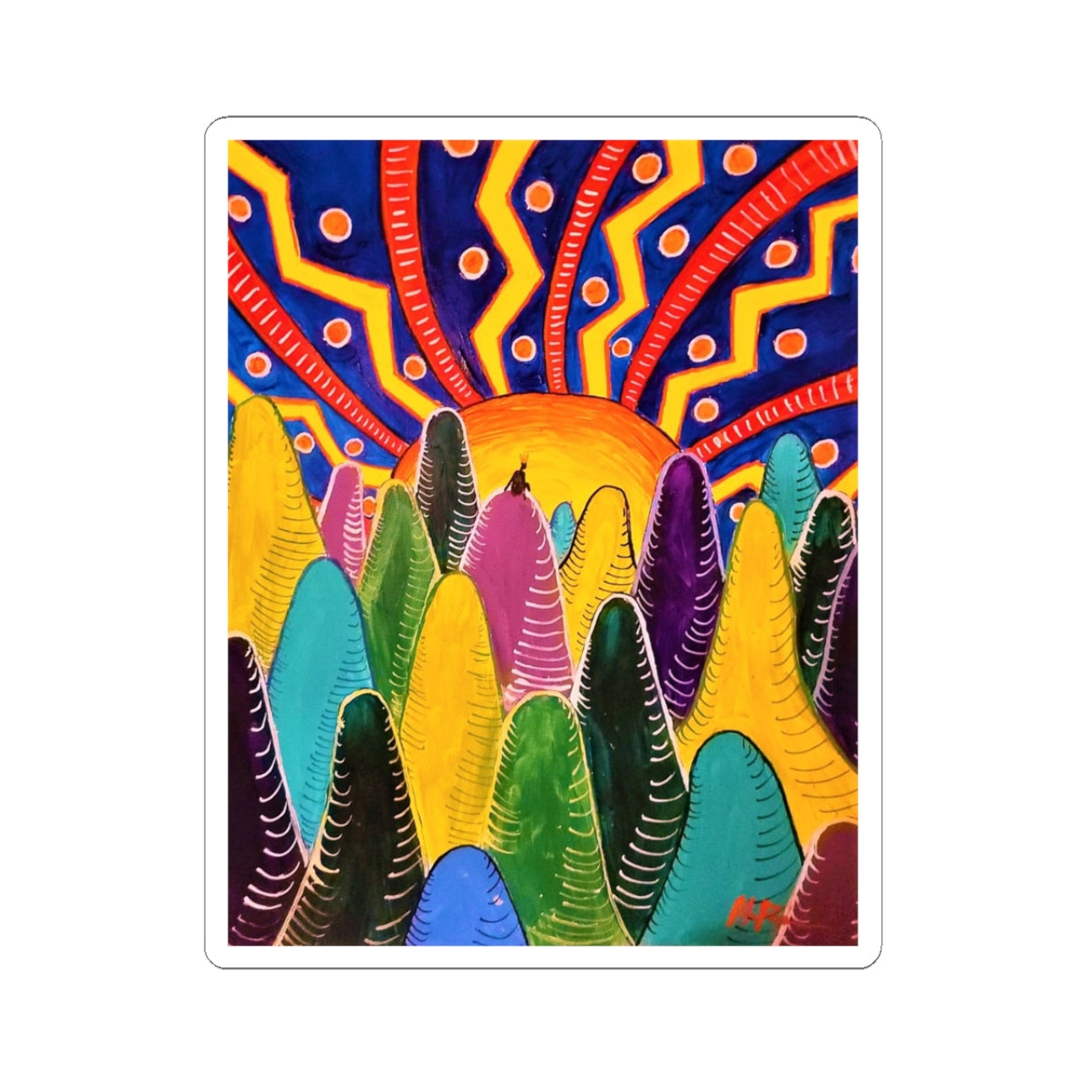Lots of Hills — Sticker