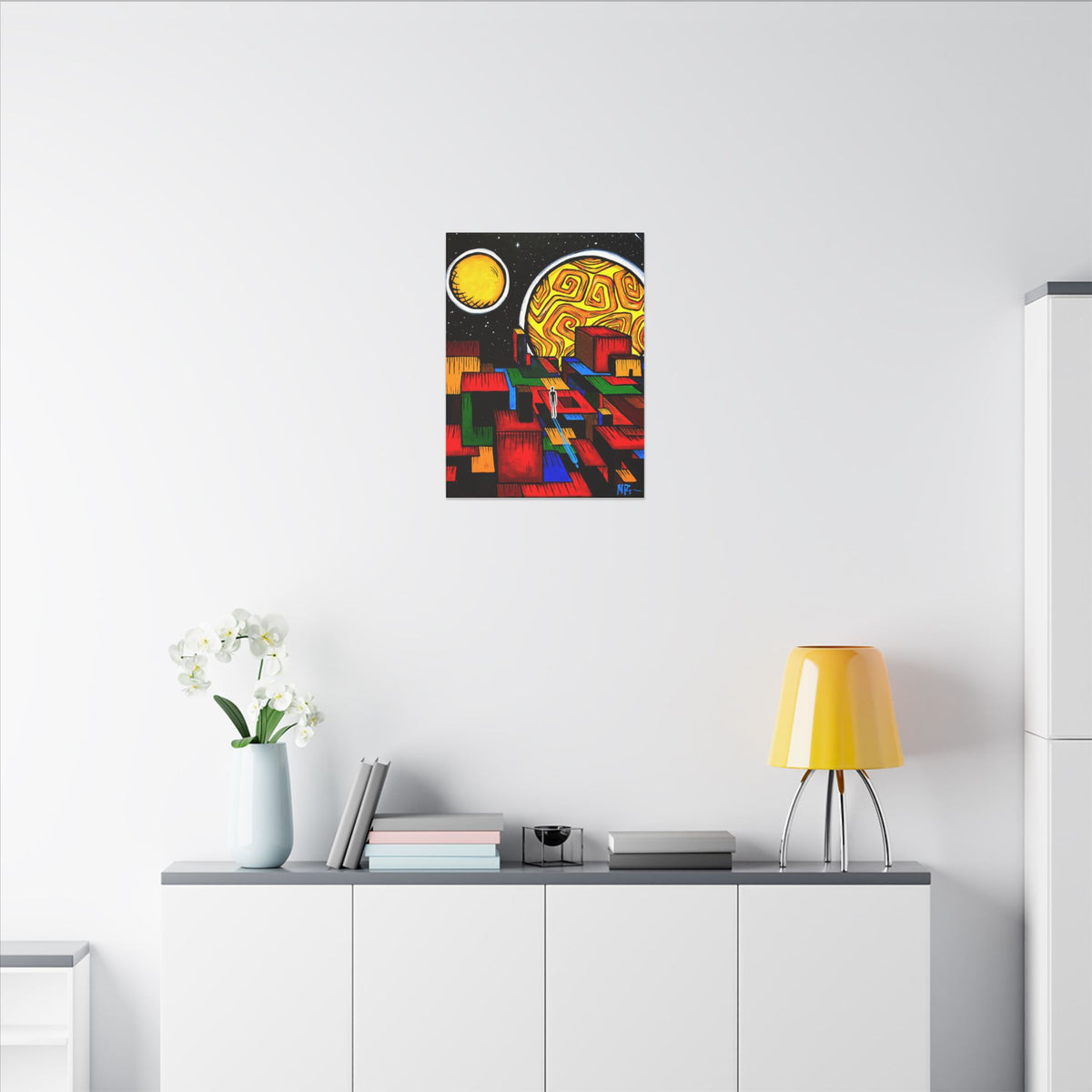 New Square World — Canvas