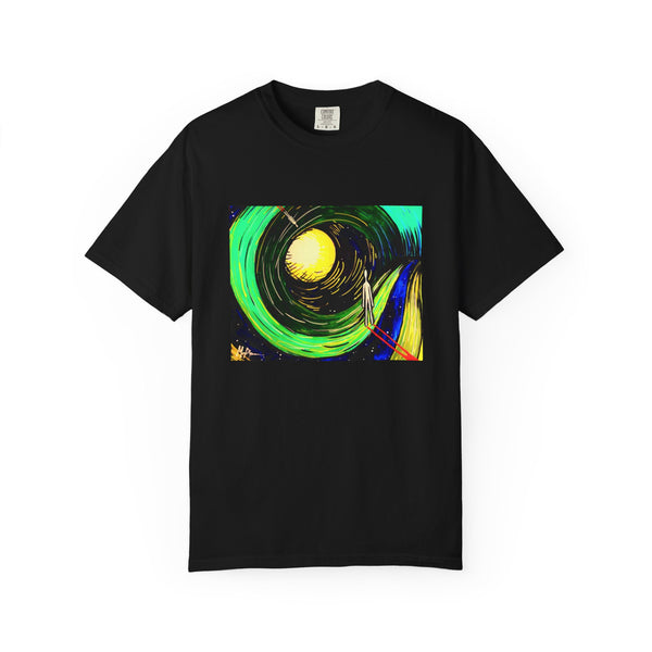 Curve Around Moon — T-Shirt