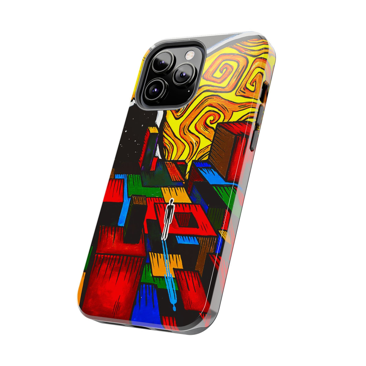 New Square World — Phone Case