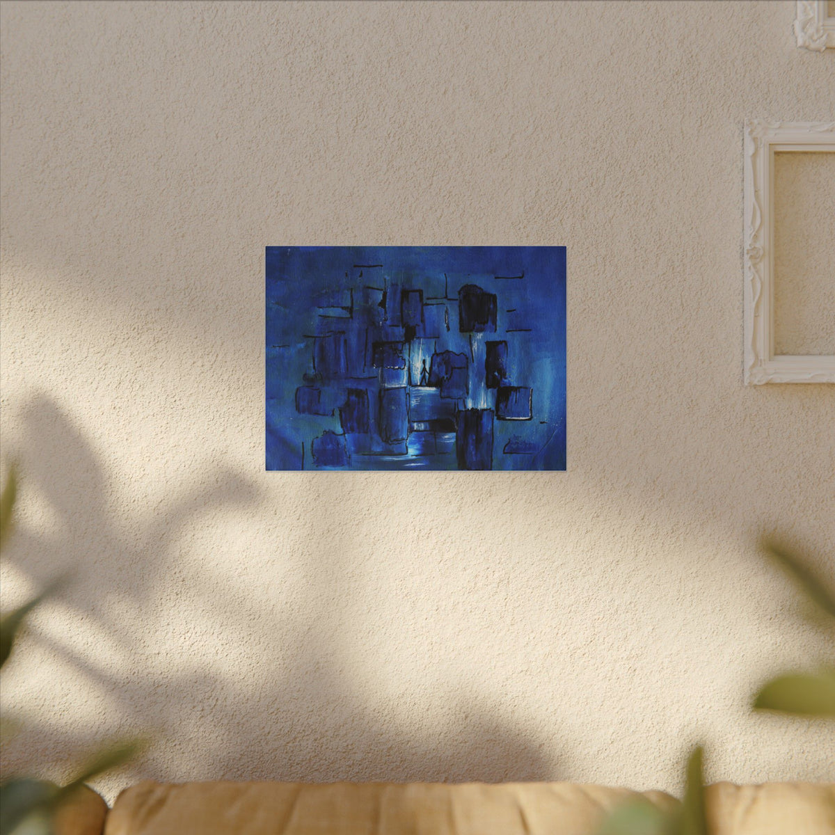 Blue Squares — Canvas
