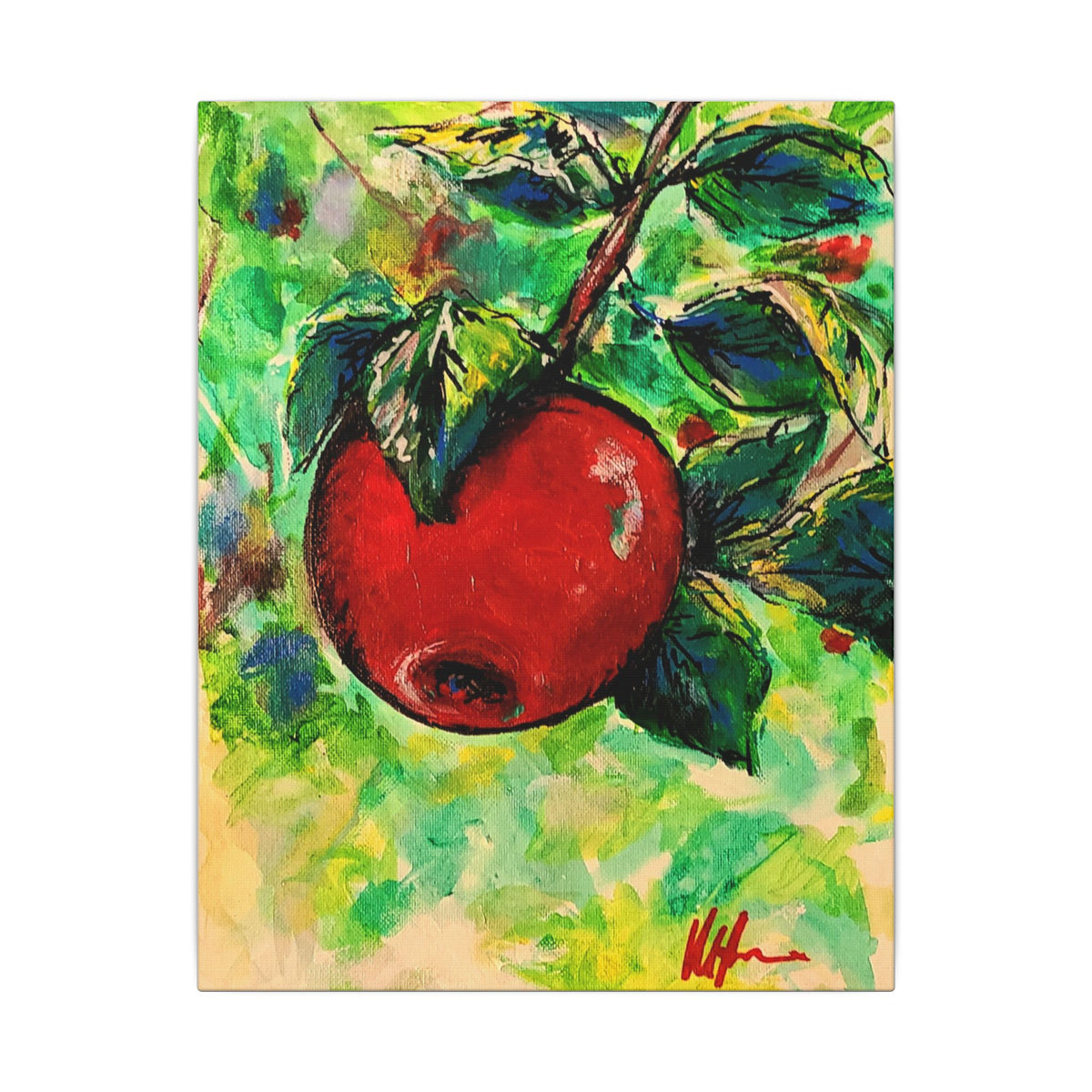 Ugly Apple — Canvas