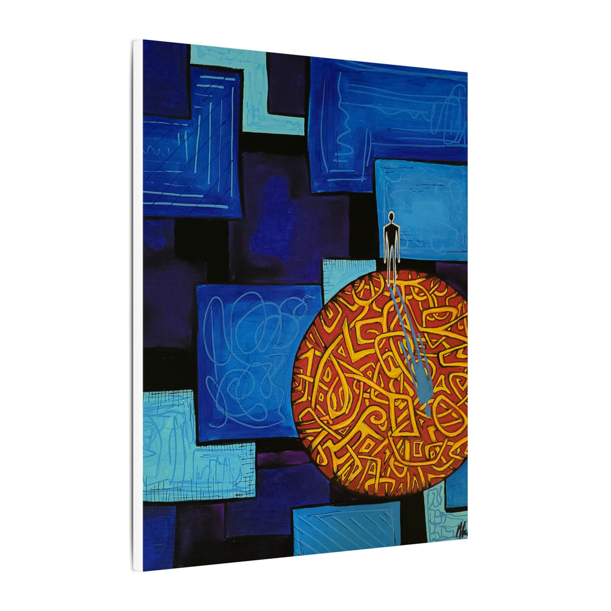 Message on the Moon — Canvas