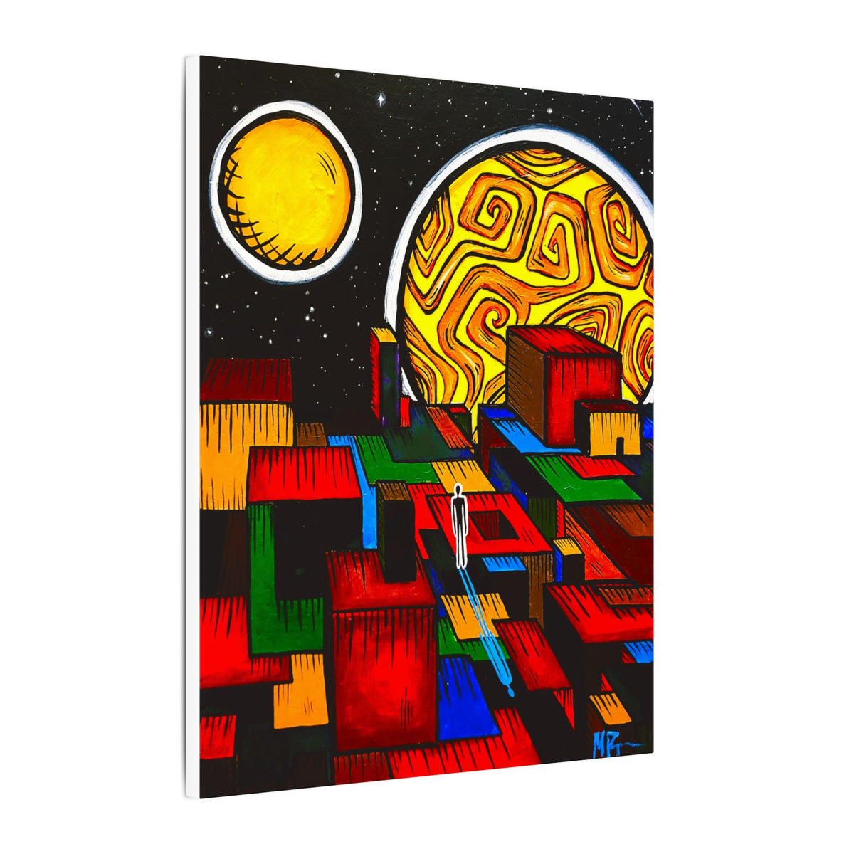 New Square World — Canvas