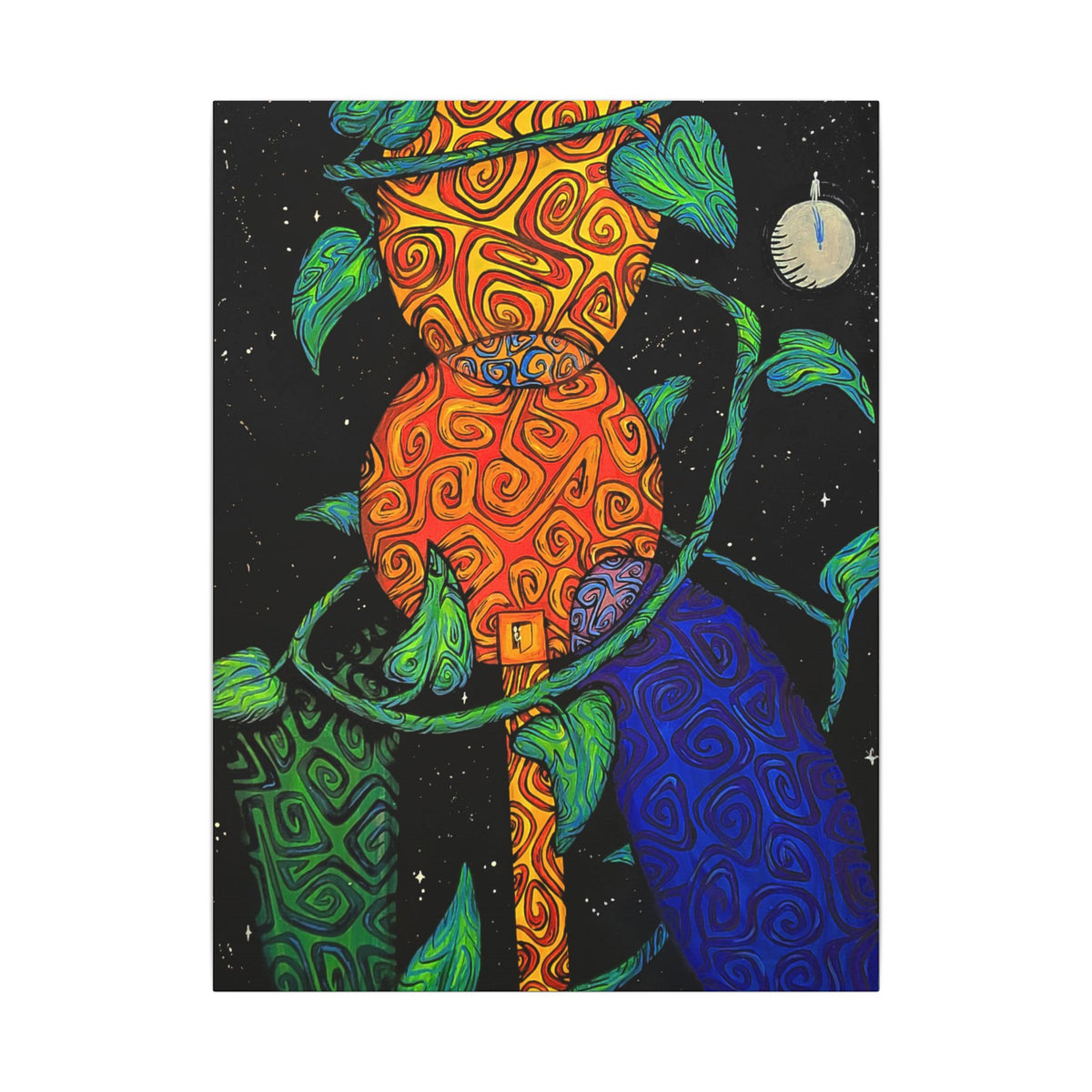 Shapely Egg Building — Canvas