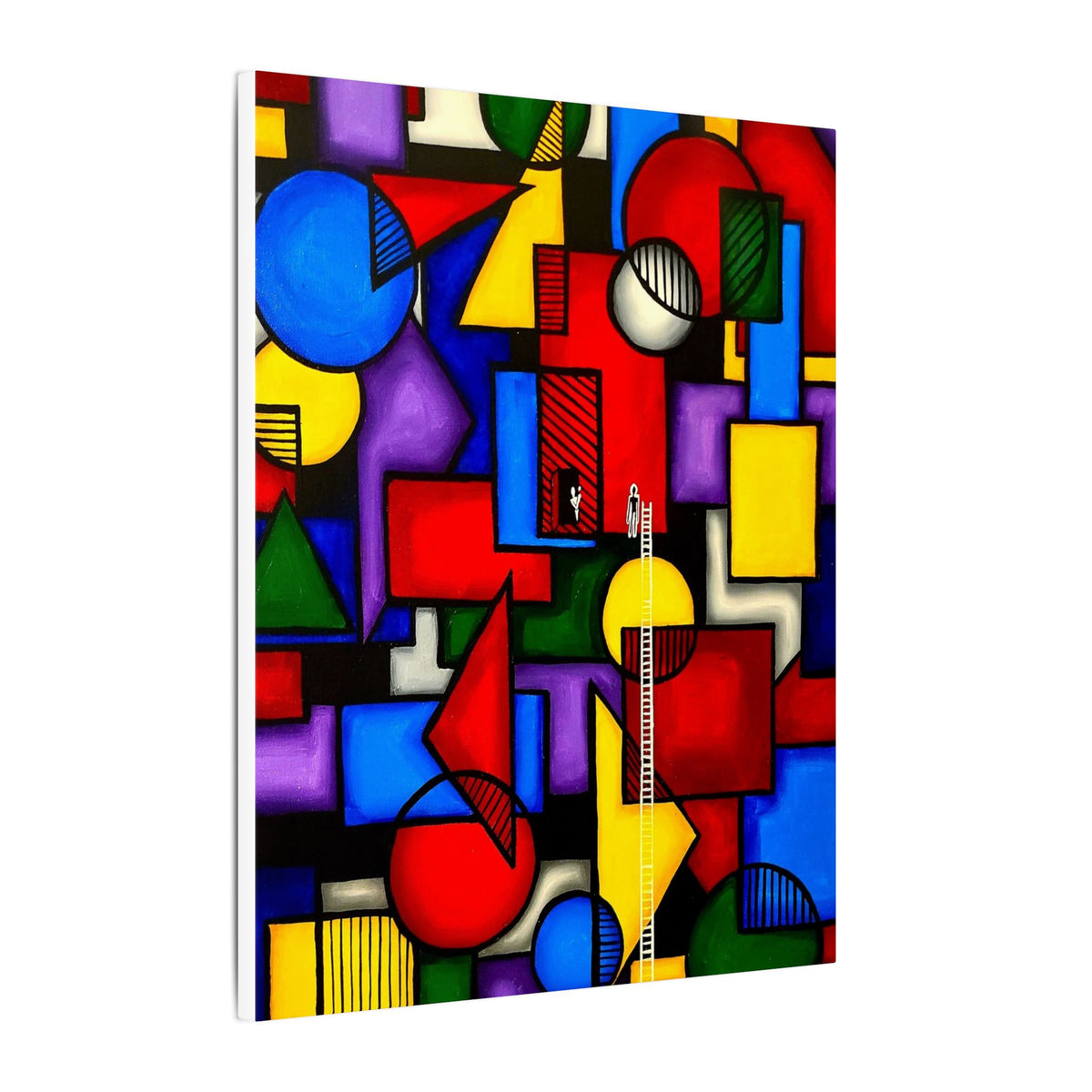 Climbing Squares — Canvas