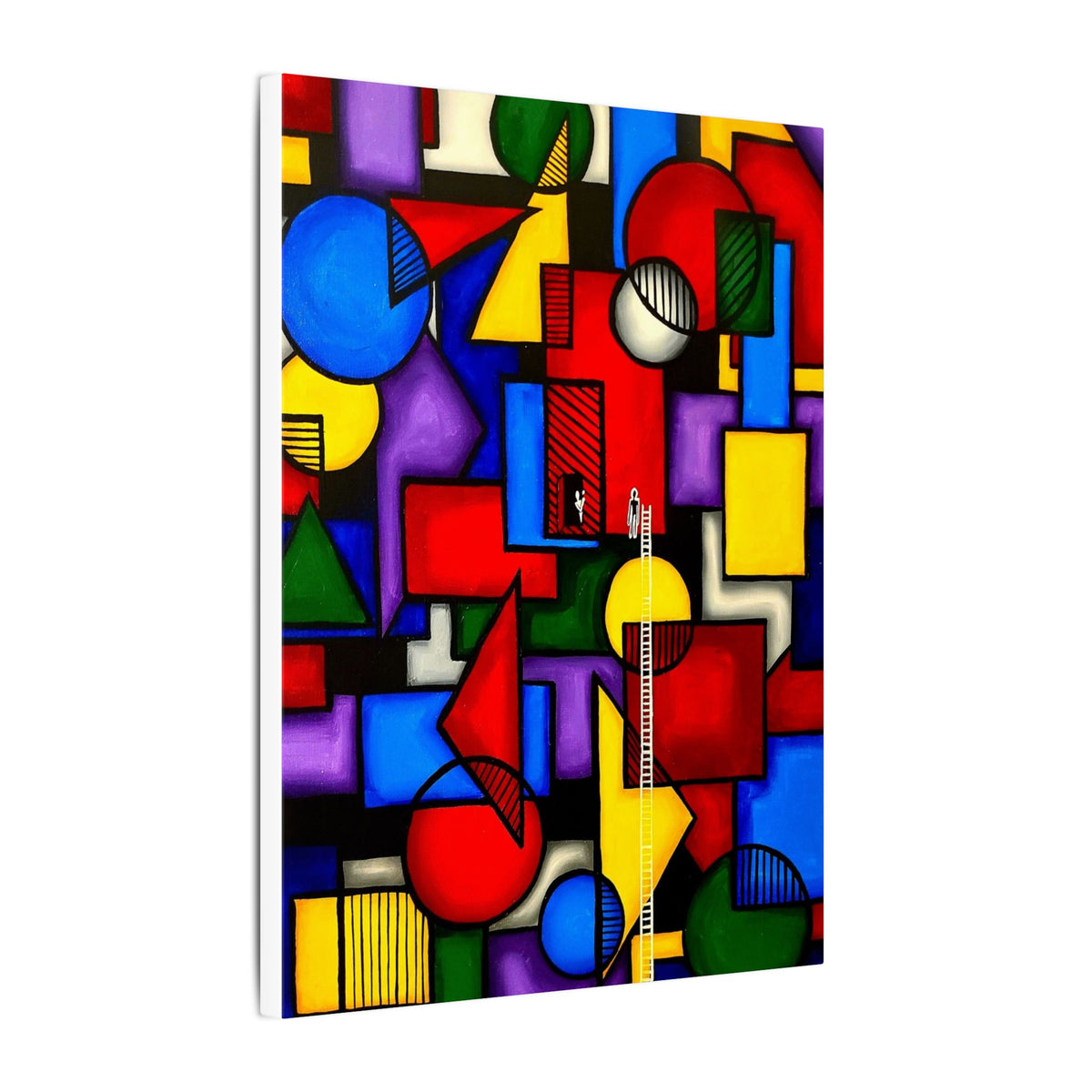 Climbing Squares — Canvas