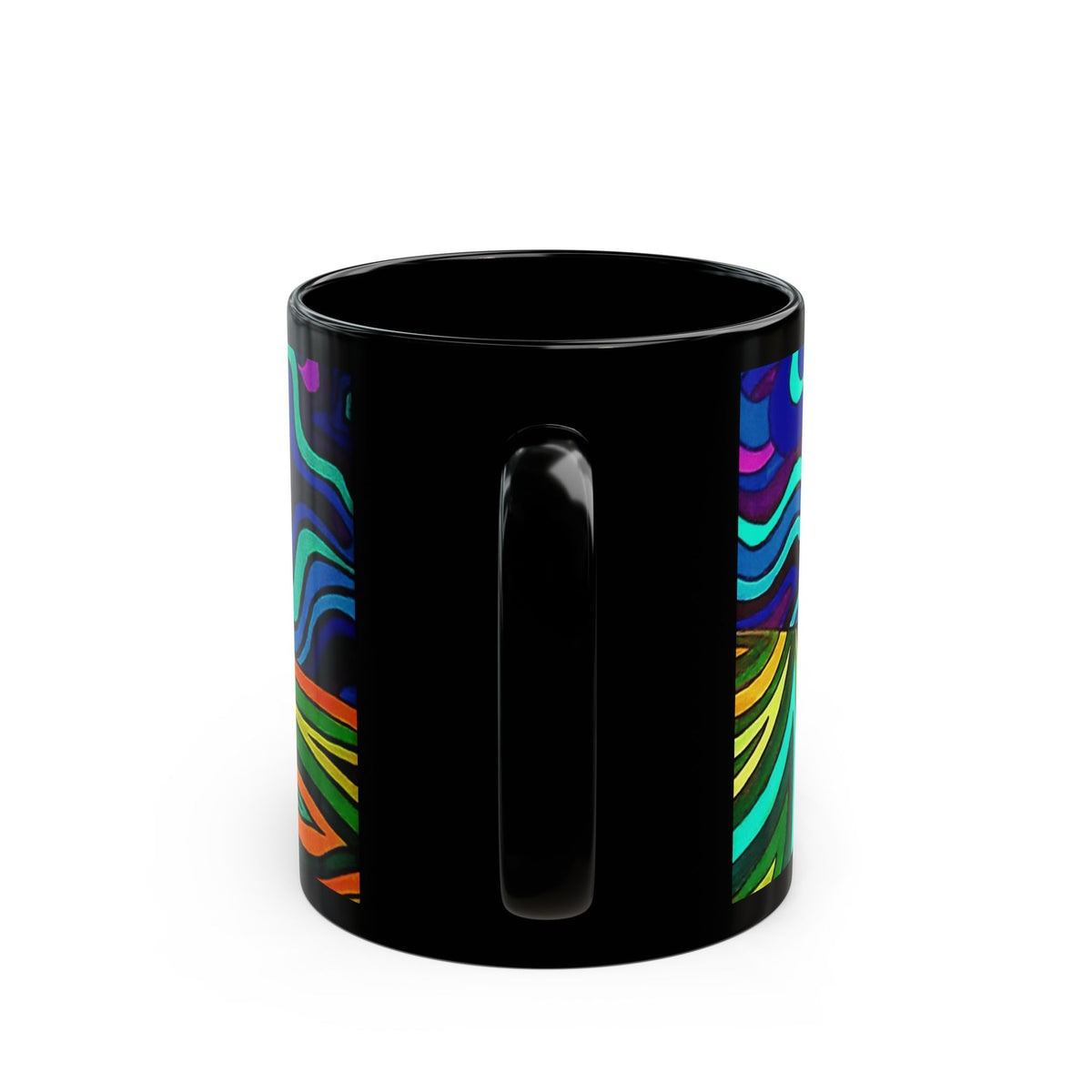Trippy Landscape — Mug