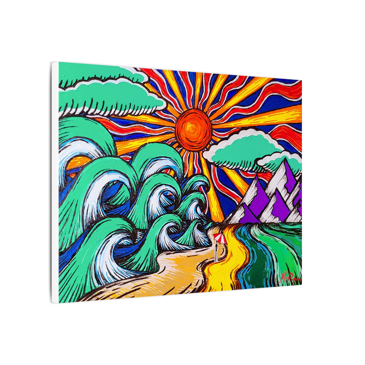 Beach Day — Canvas