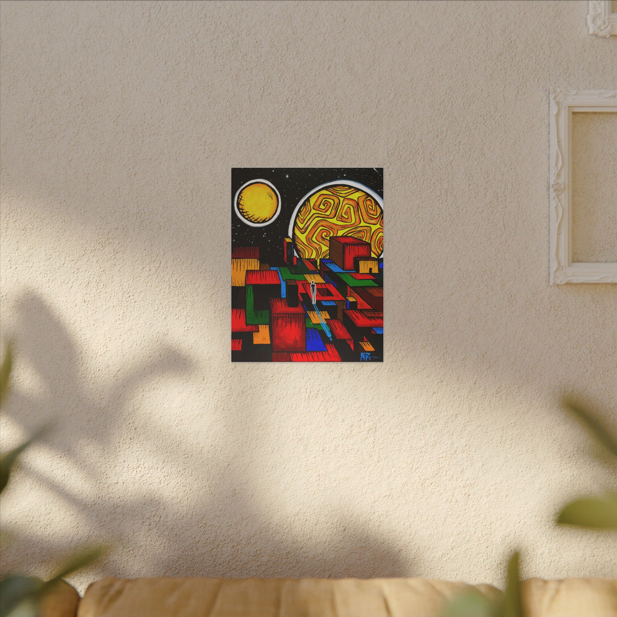 New Square World — Canvas
