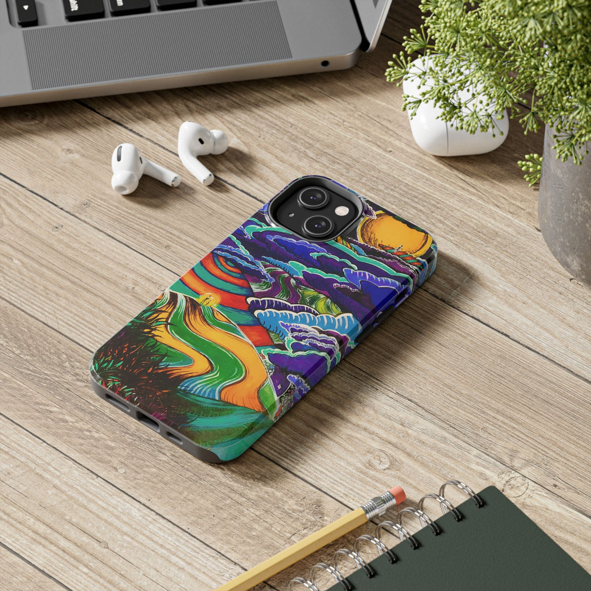 A Scene I Saw — Phone Case