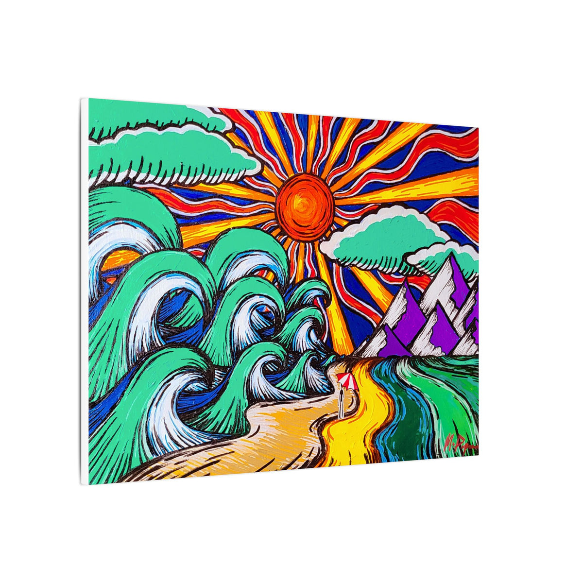 Beach Day — Canvas