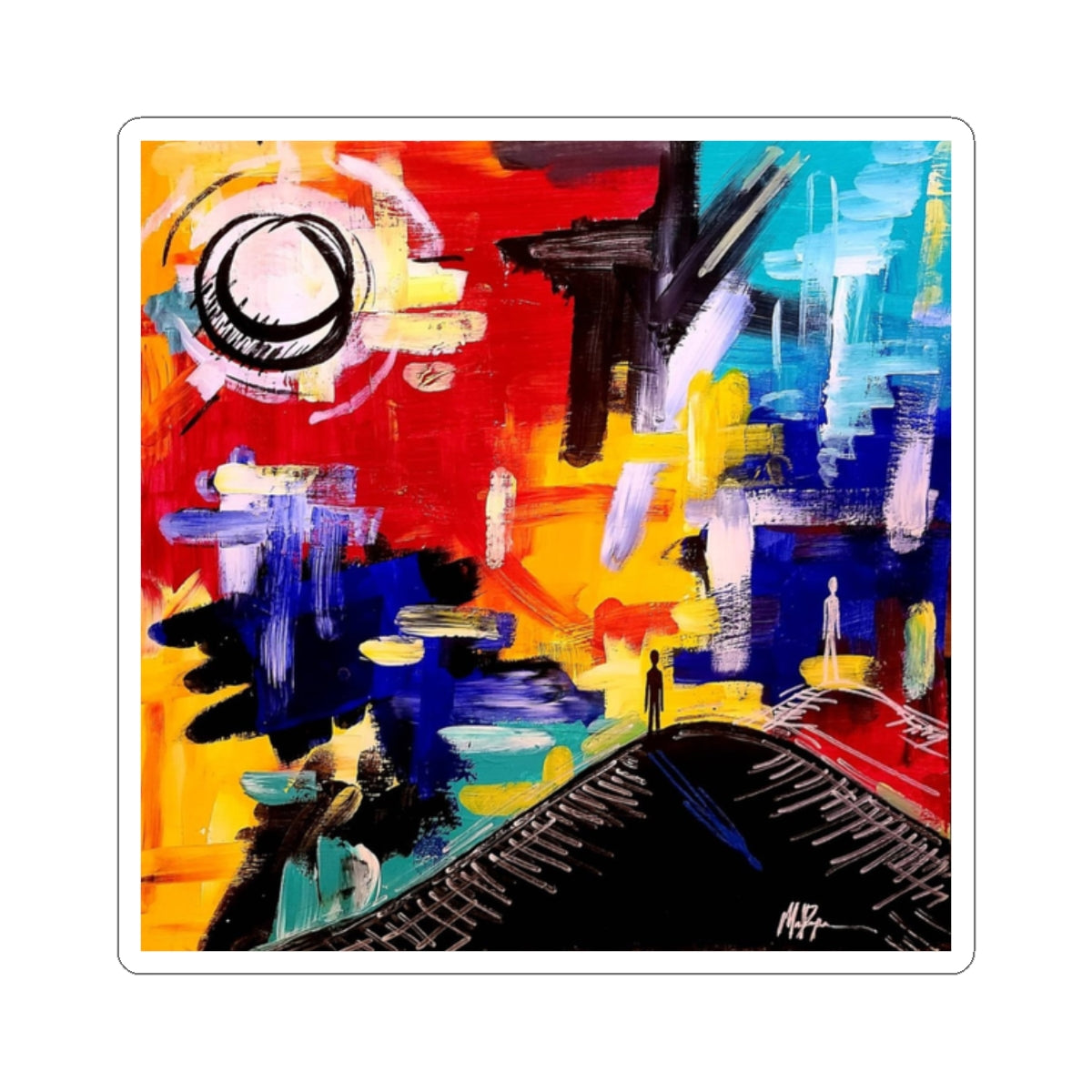 Moon Hill — Sticker