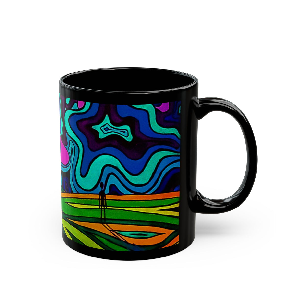 Trippy Landscape — Mug