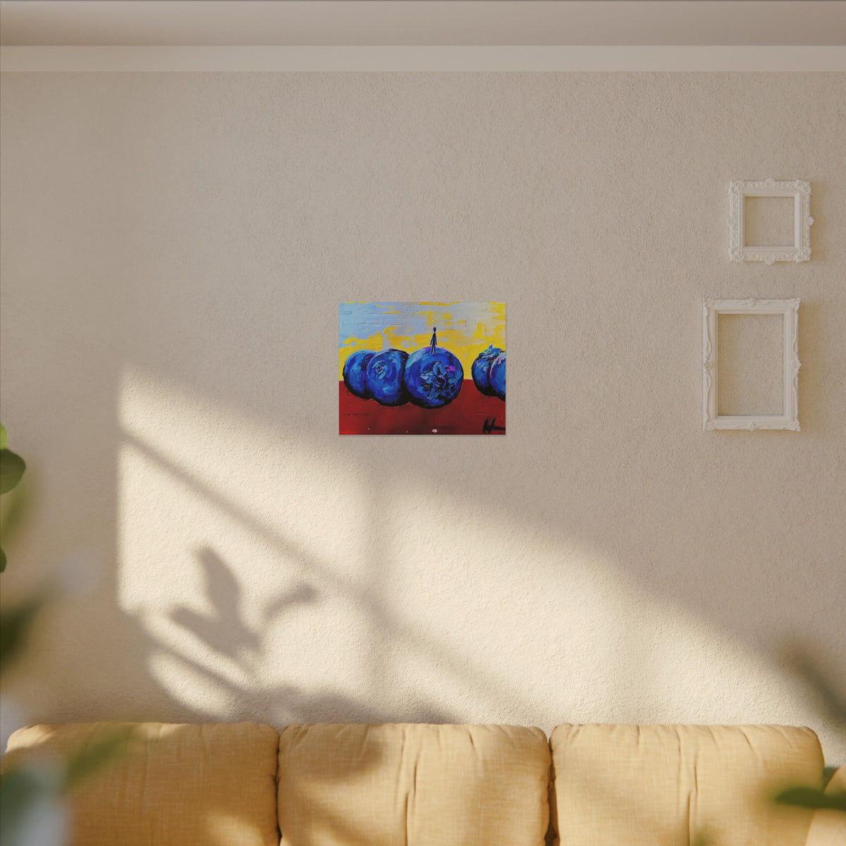 Man on the Blueberries — Canvas