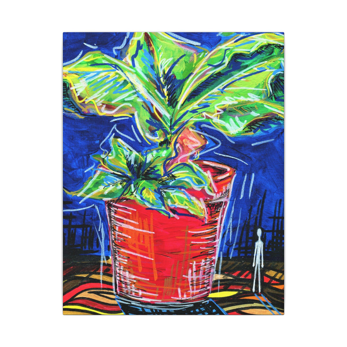 Banana Plant — Canvas