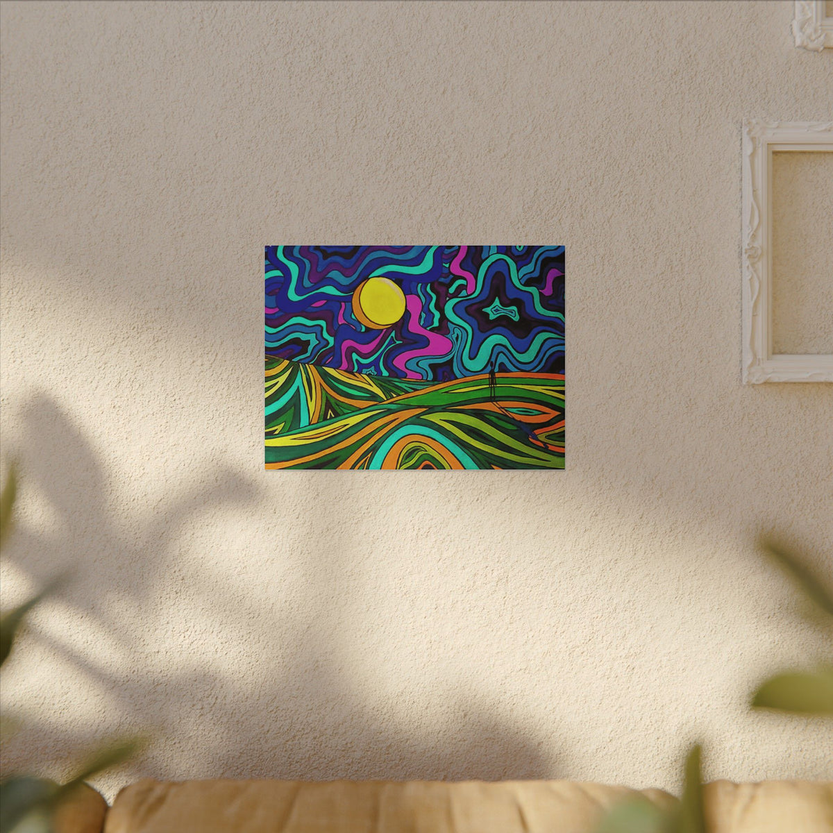 Trippy Landscape — Canvas