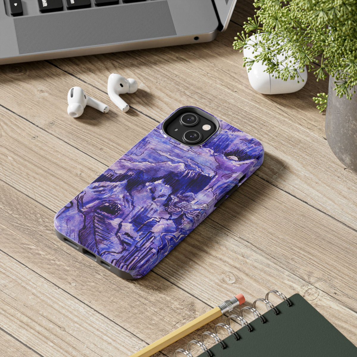 Crying Mountains — Phone Case