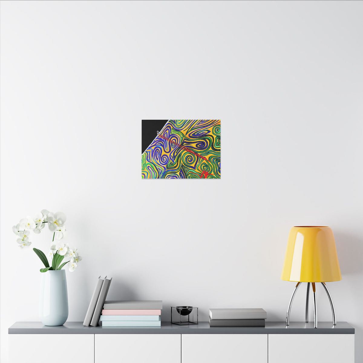 Looking Over the Edge — Canvas
