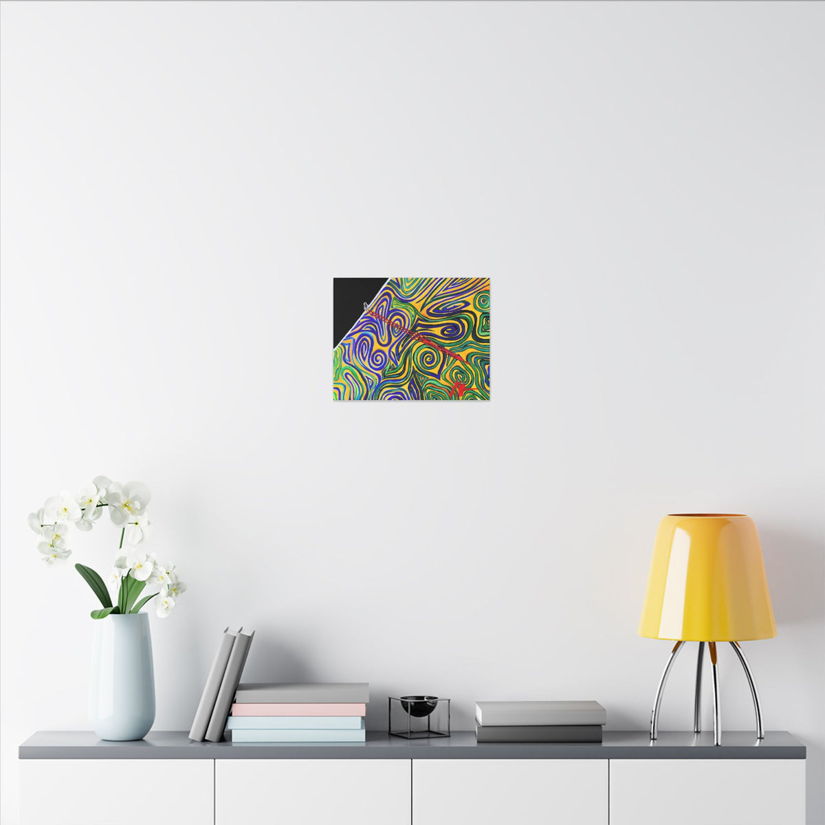 Looking Over the Edge — Canvas