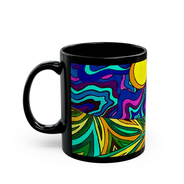Trippy Landscape — Mug