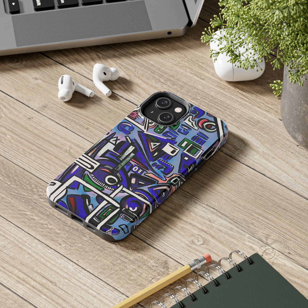Random Shapes — Phone Case