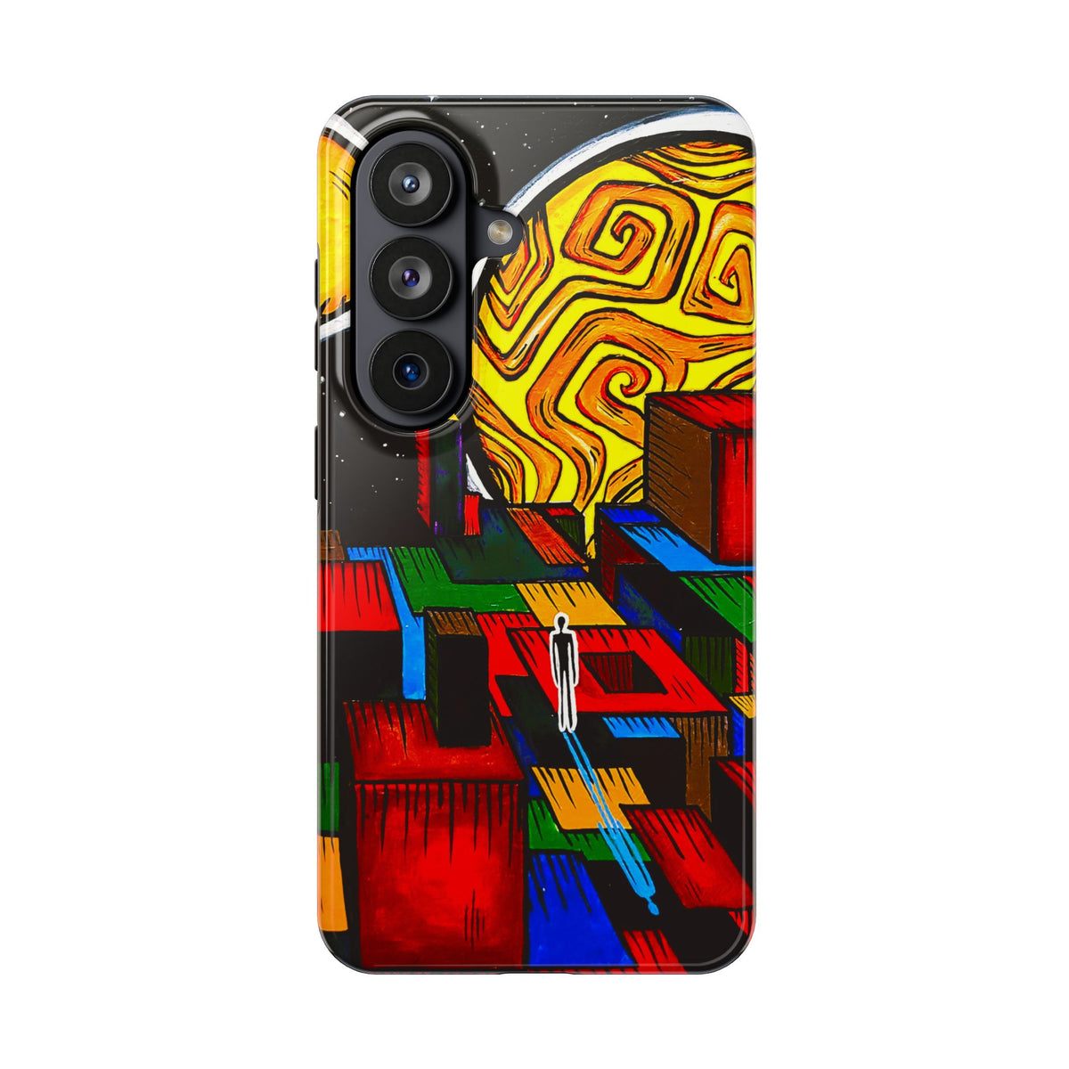New Square World — Phone Case