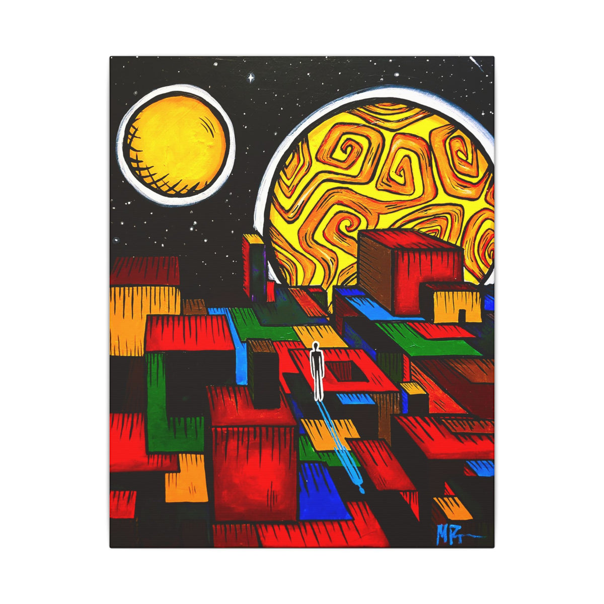 New Square World — Canvas