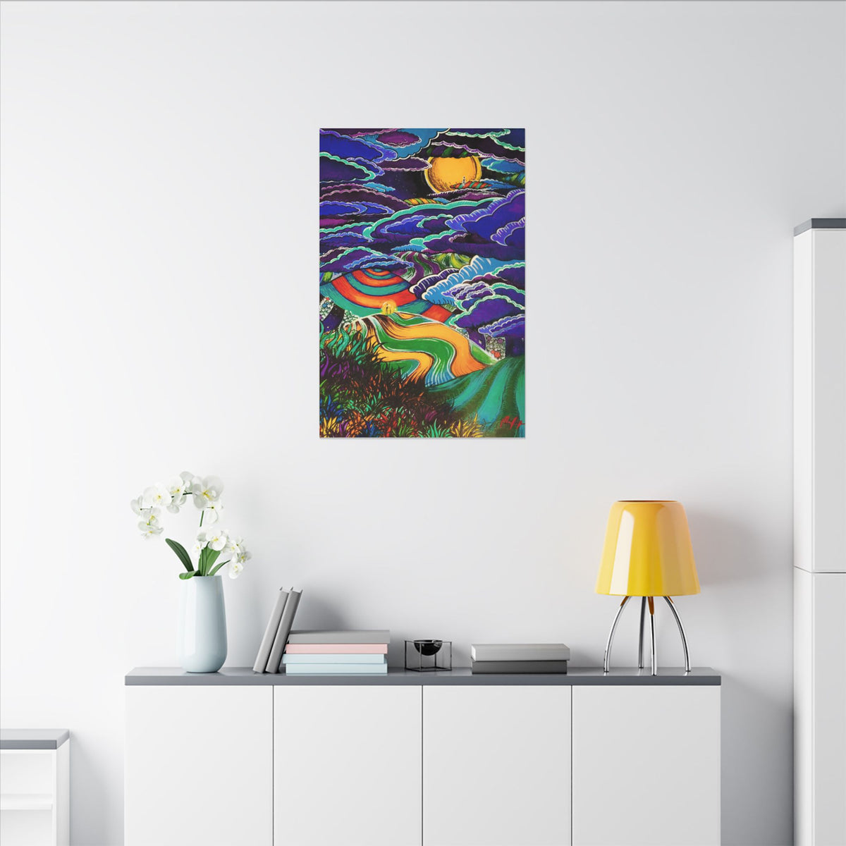 A Scene I Saw — Canvas
