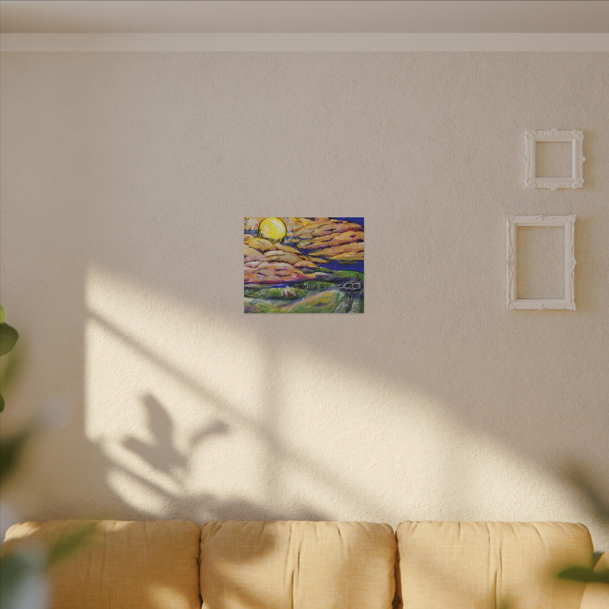 Car and Rabbit — Canvas