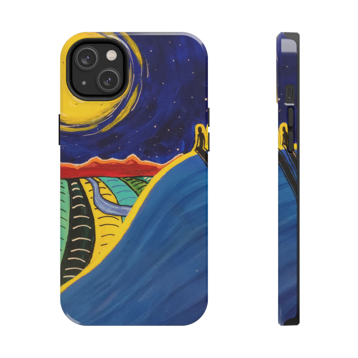 Moon on Hill — Phone Case