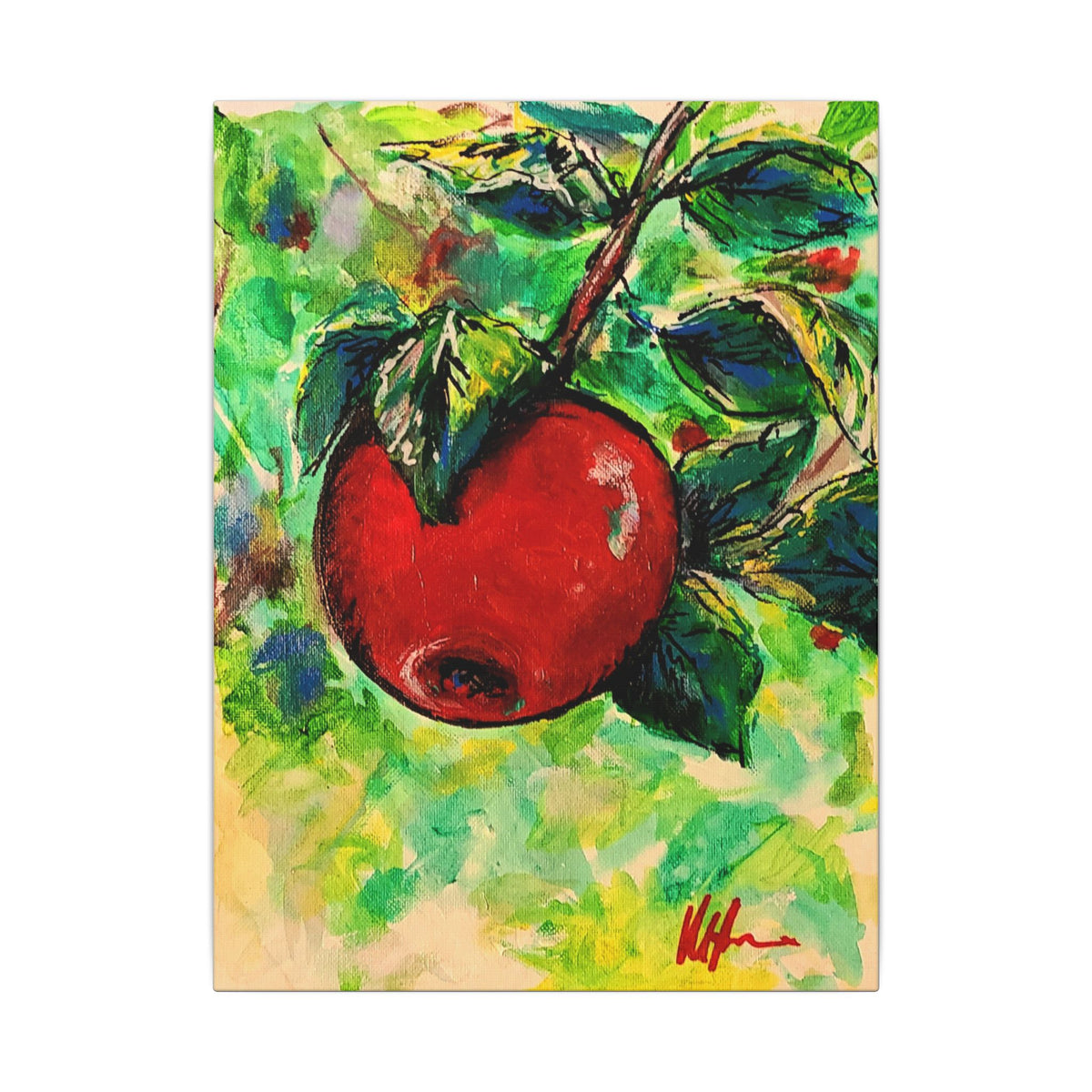 Ugly Apple — Canvas