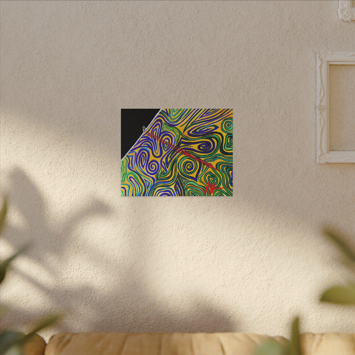 Looking Over the Edge — Canvas