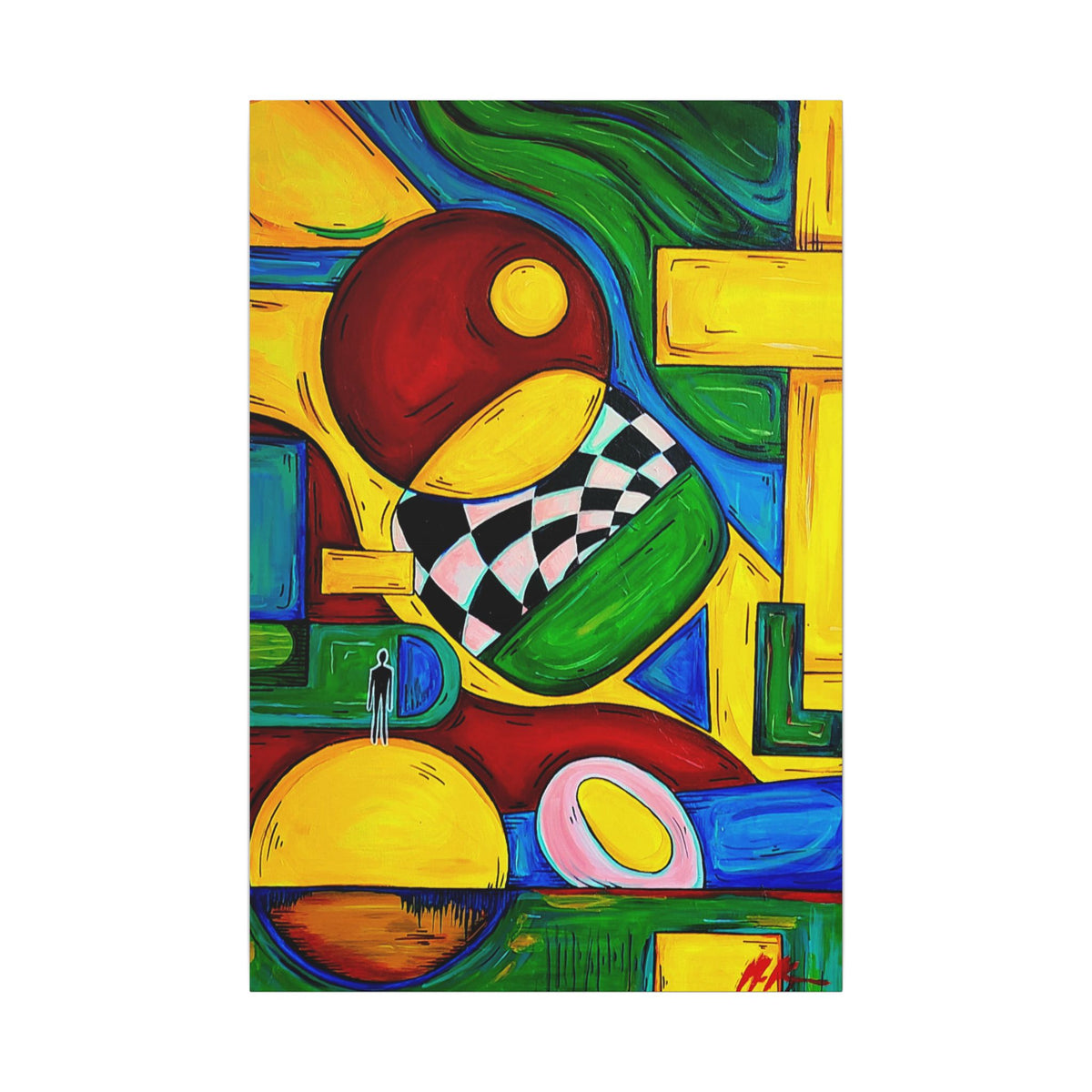 Egg Landscape — Canvas