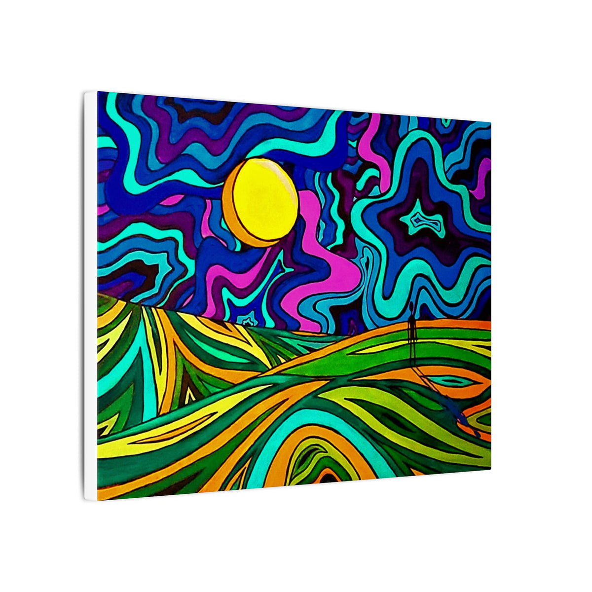 Trippy Landscape — Canvas